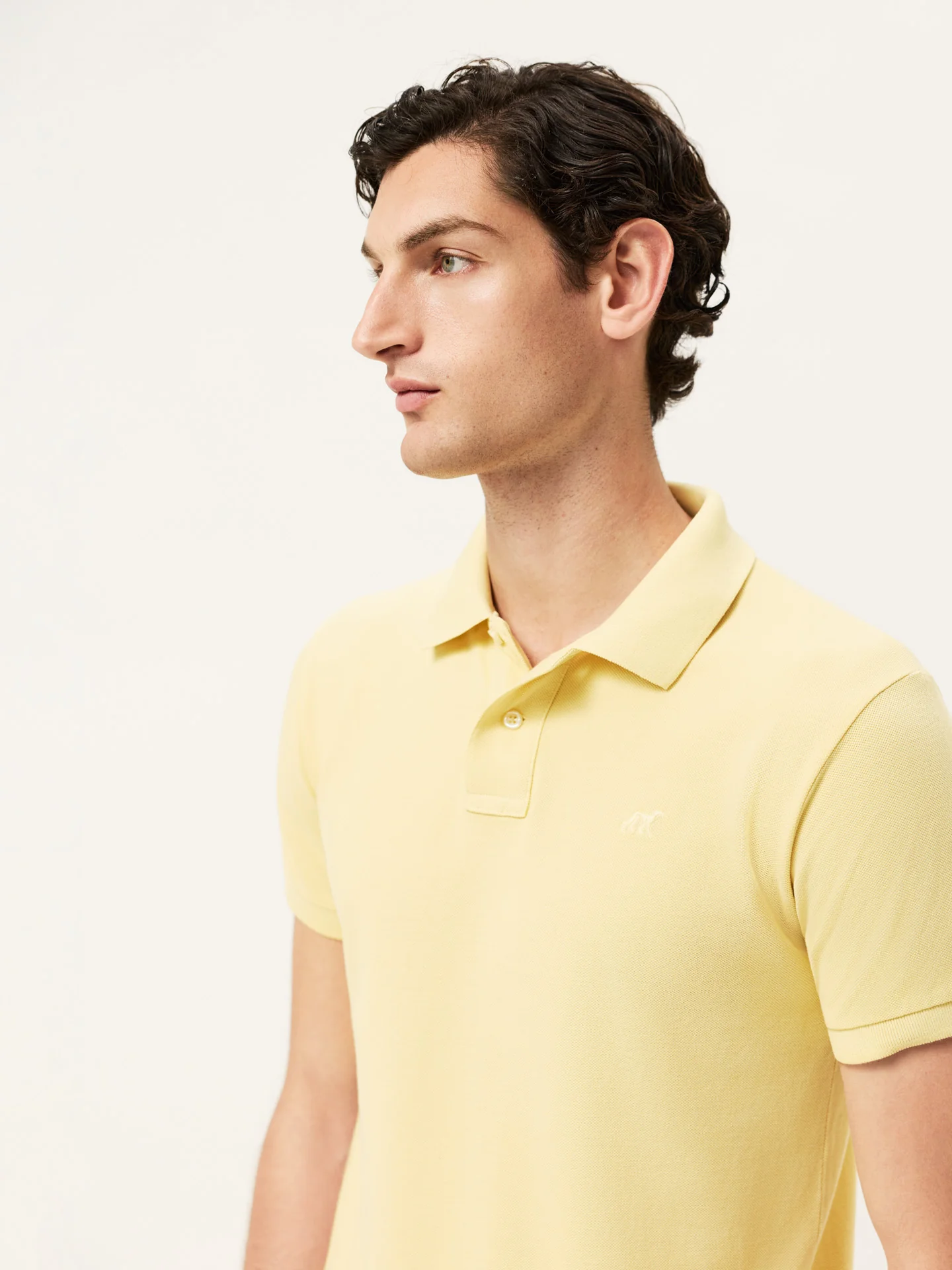 Slim fit piqué polo shirt Garment Dye Edition - Image 17