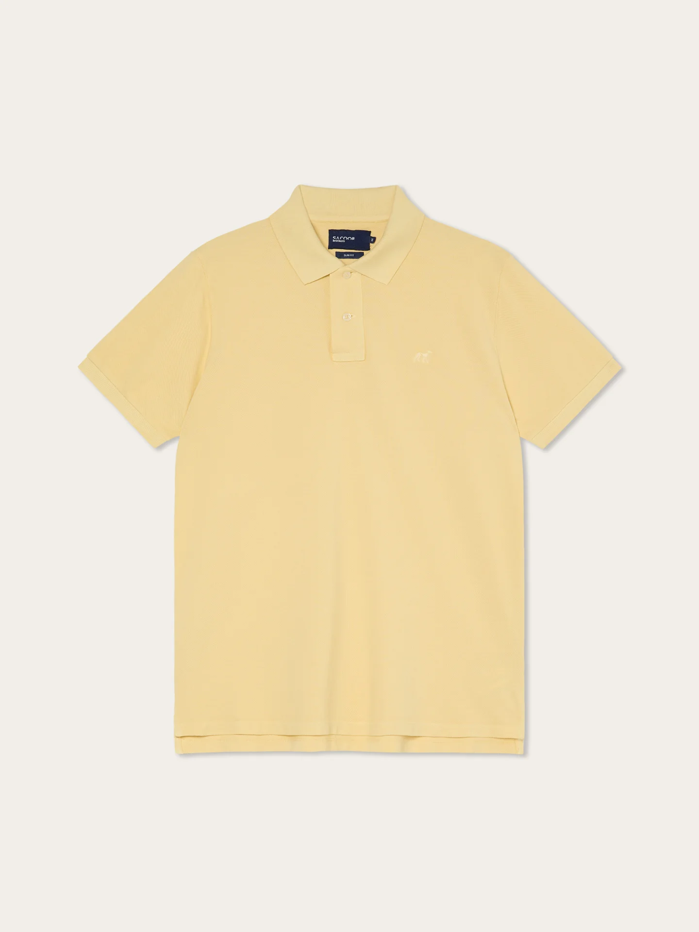 Slim fit piqué polo shirt Garment Dye Edition - Image 21