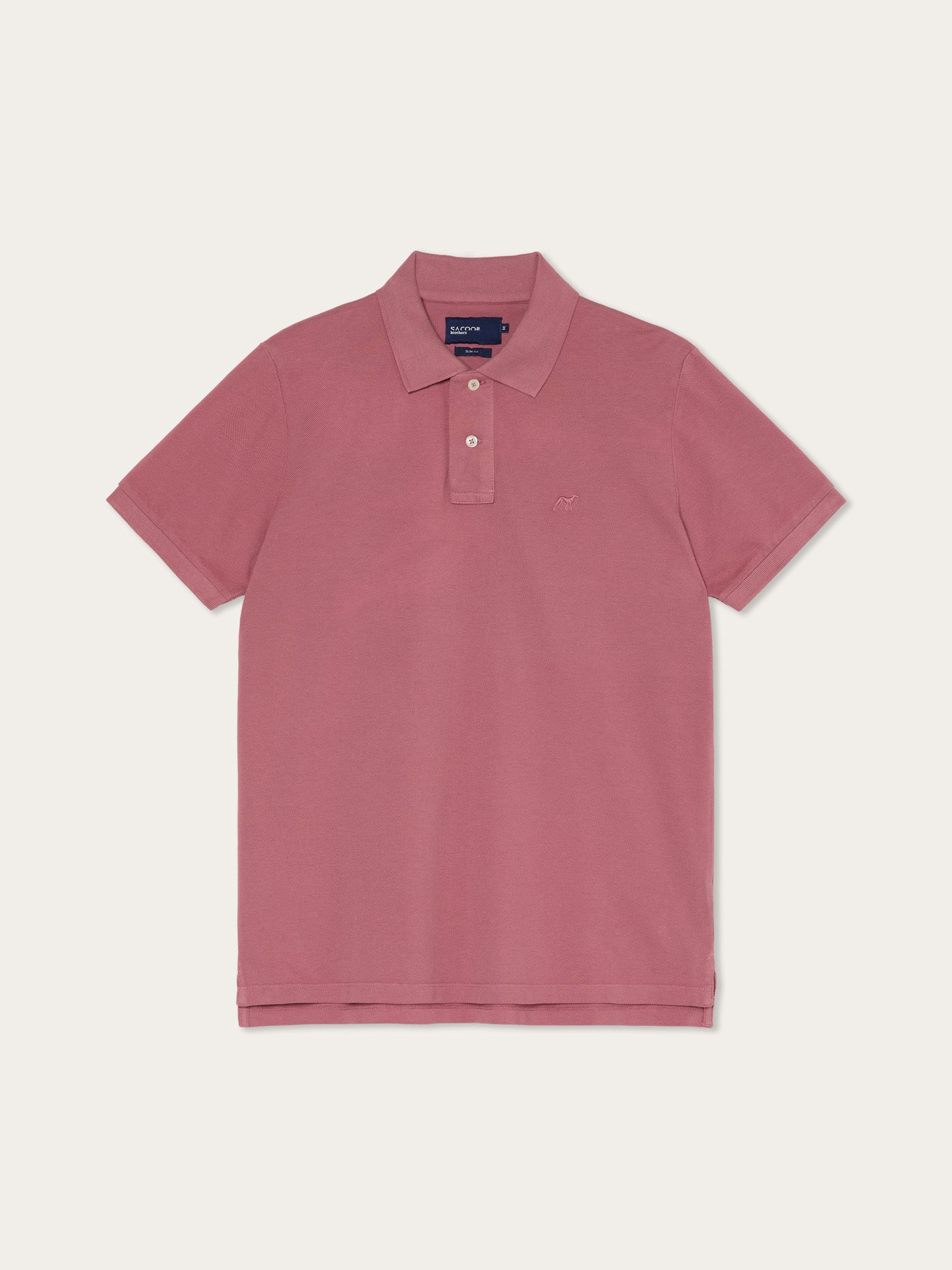 Slim fit piqué polo shirt Garment Dye Edition - Image 4