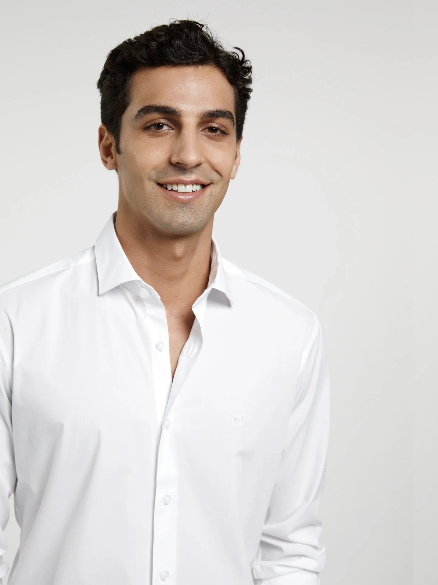 Slim fit poplin comfort shirt - Image 20