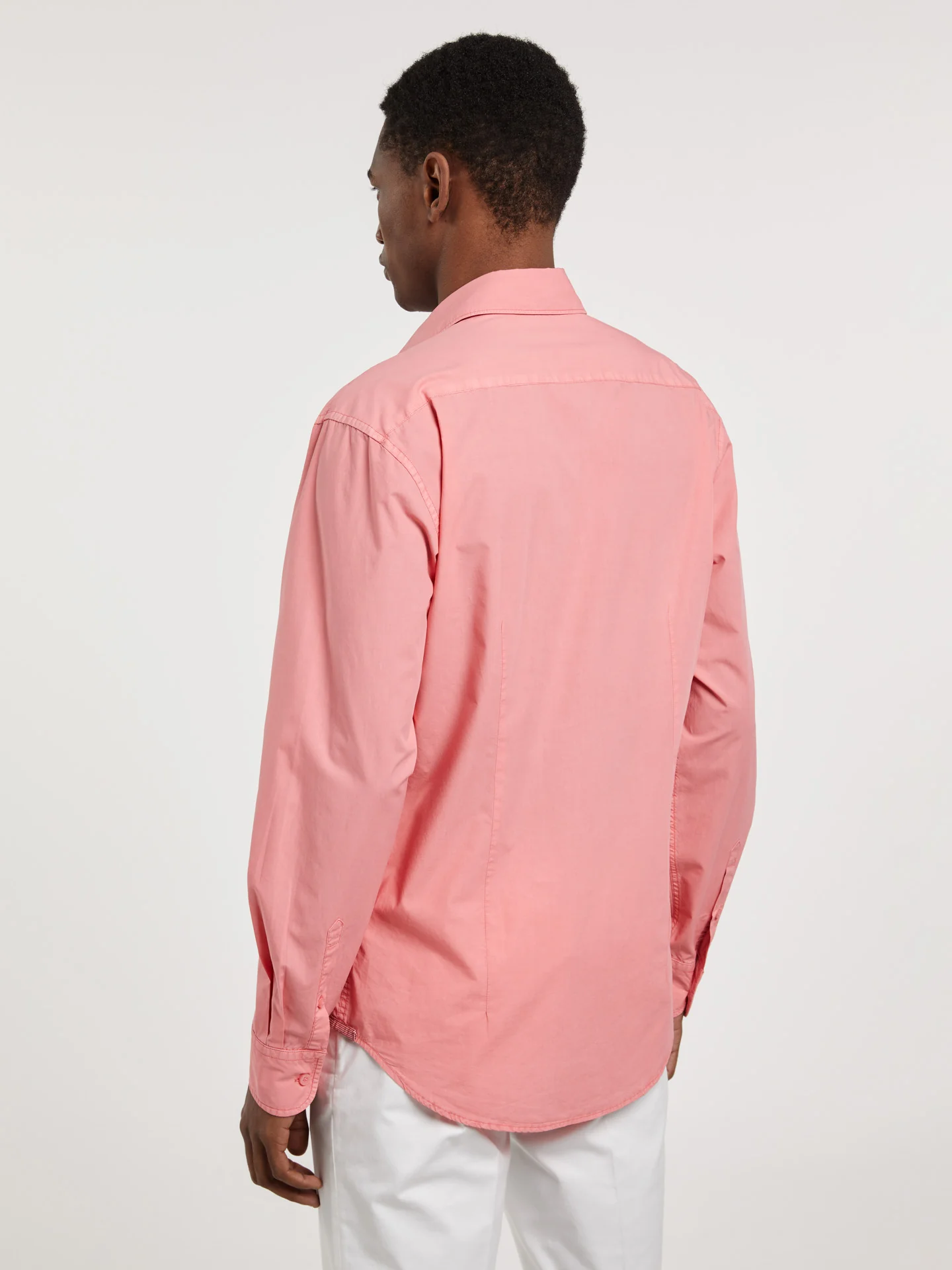 Slim fit poplin faded shirt - Image 30
