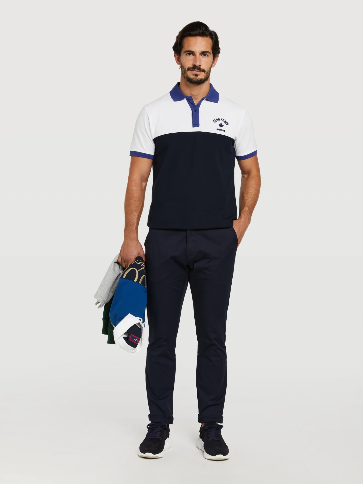 Slim fit 'respekt' chino trousers - Image 7