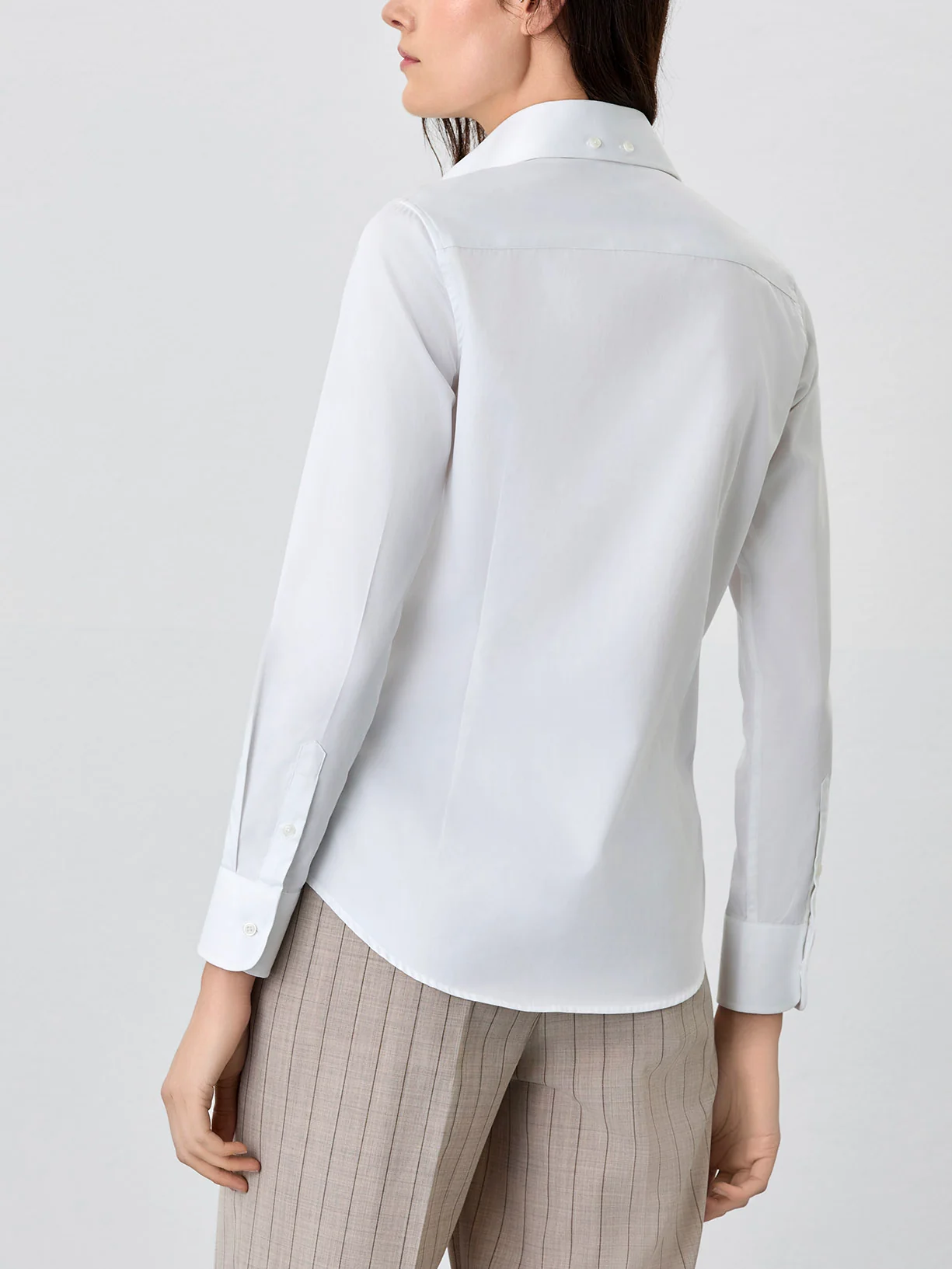 Slim Fit Shirt In Easy Care Cotton Poplin - Image 16