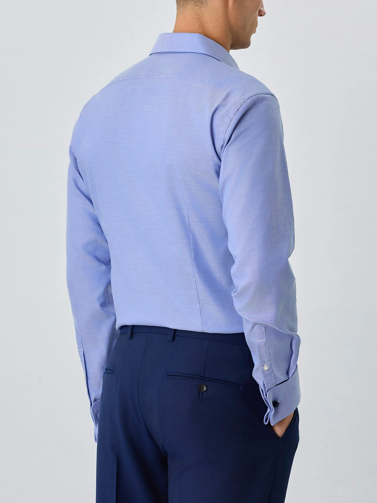 Slim Fit Shirt With Dublin Collar In Cotton - Image 4