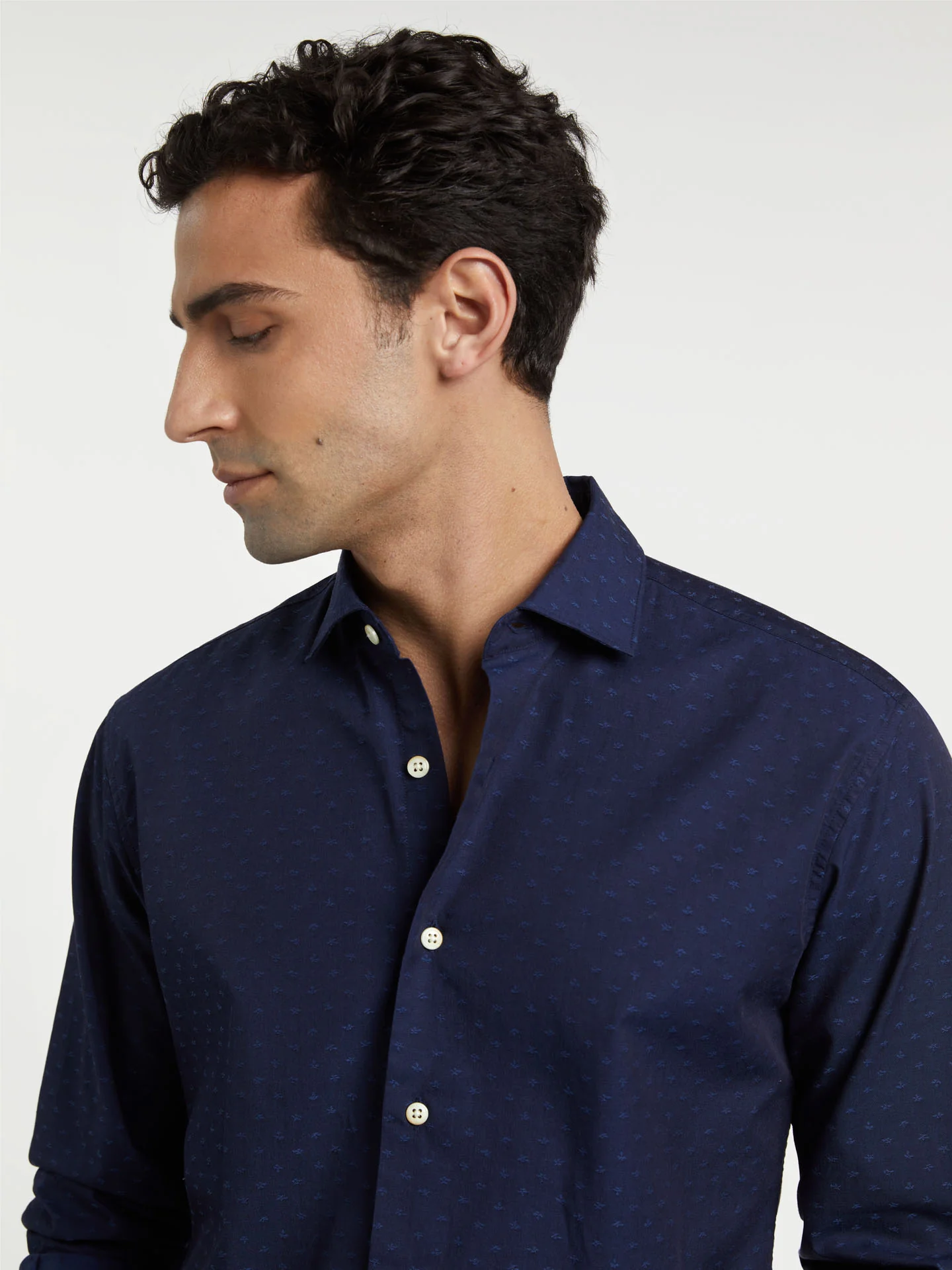 Slim fit special edition jacquard shirt - Image 2