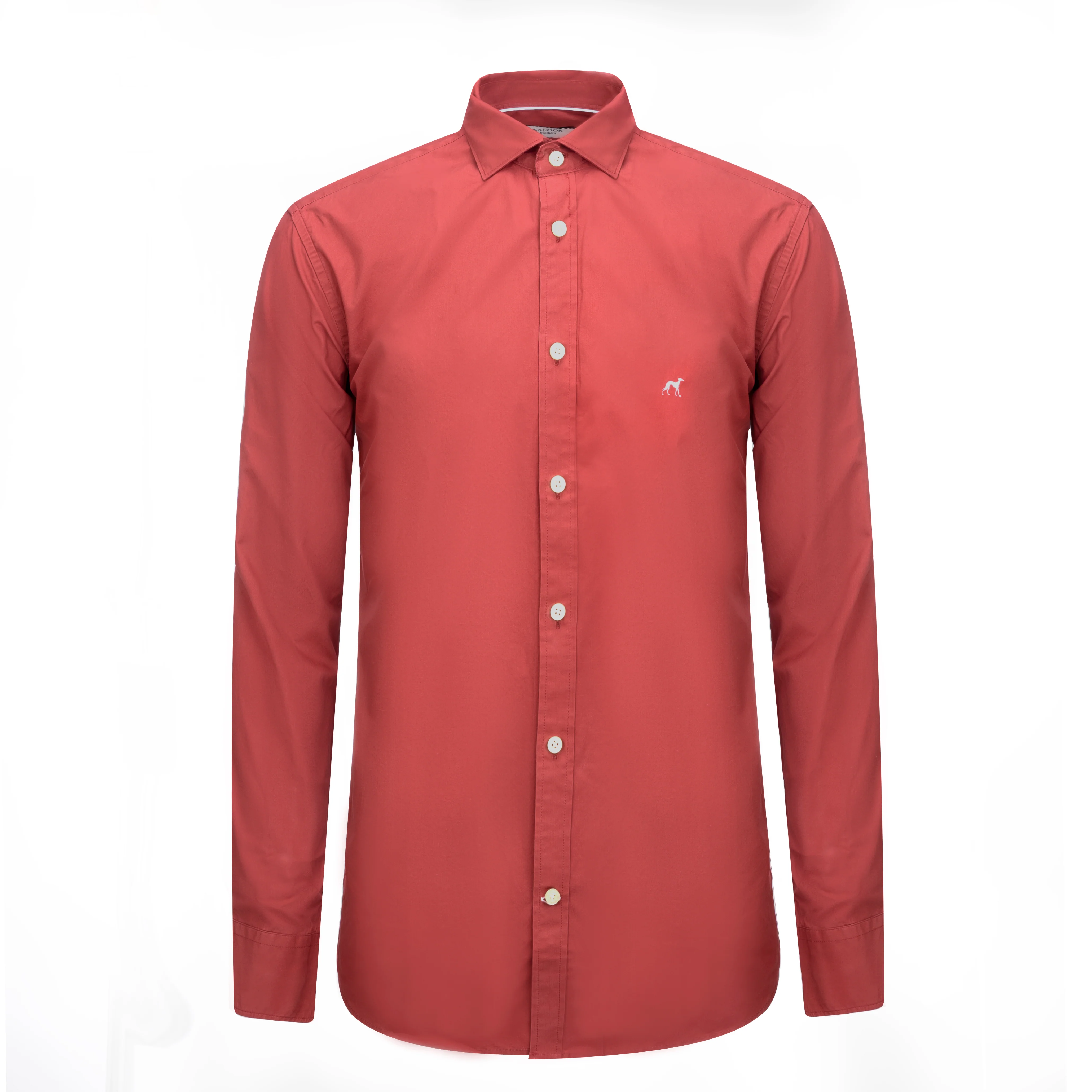 Slim fit sport poplin garment dye shirt - Image 13