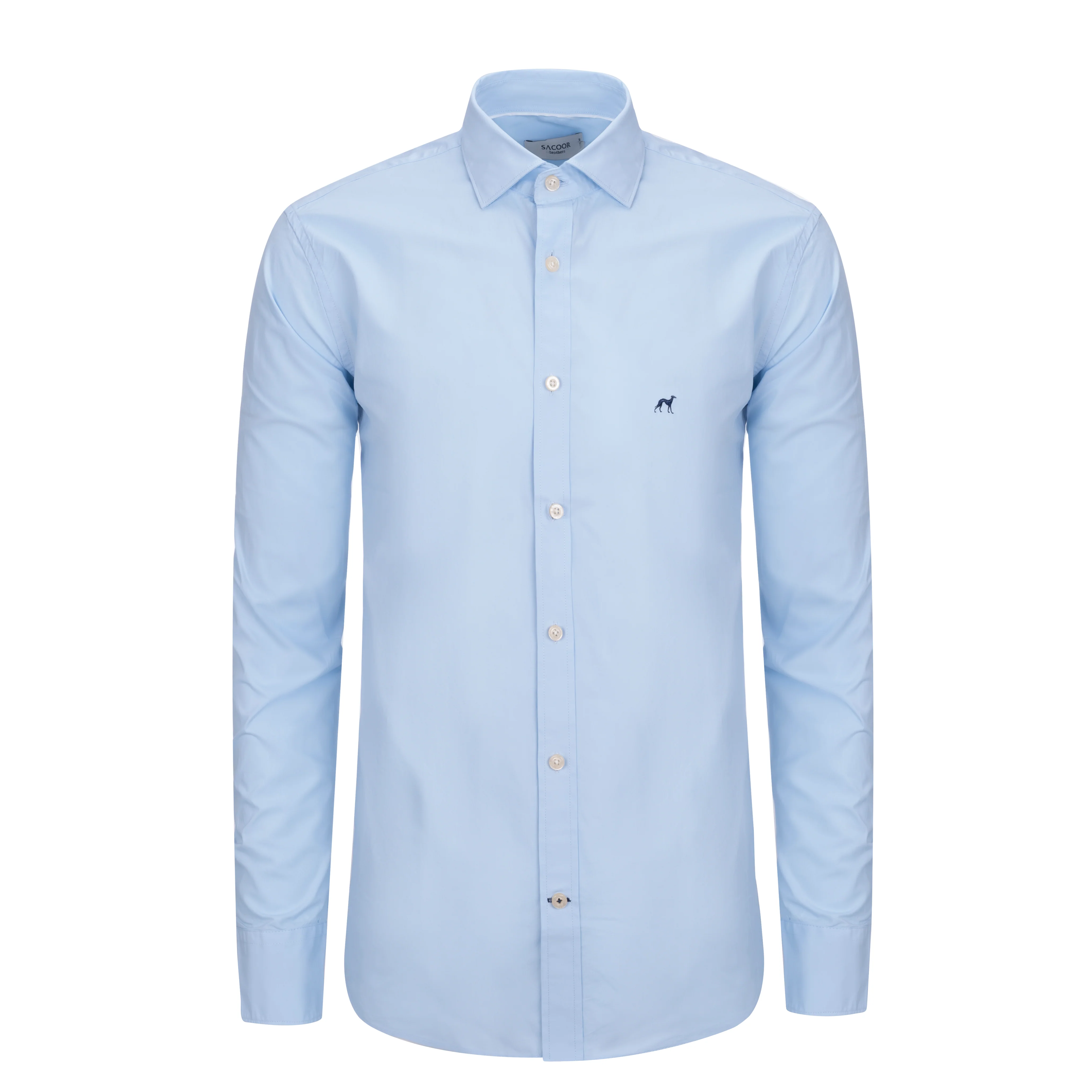 Slim fit sport poplin garment dye shirt - Image 7