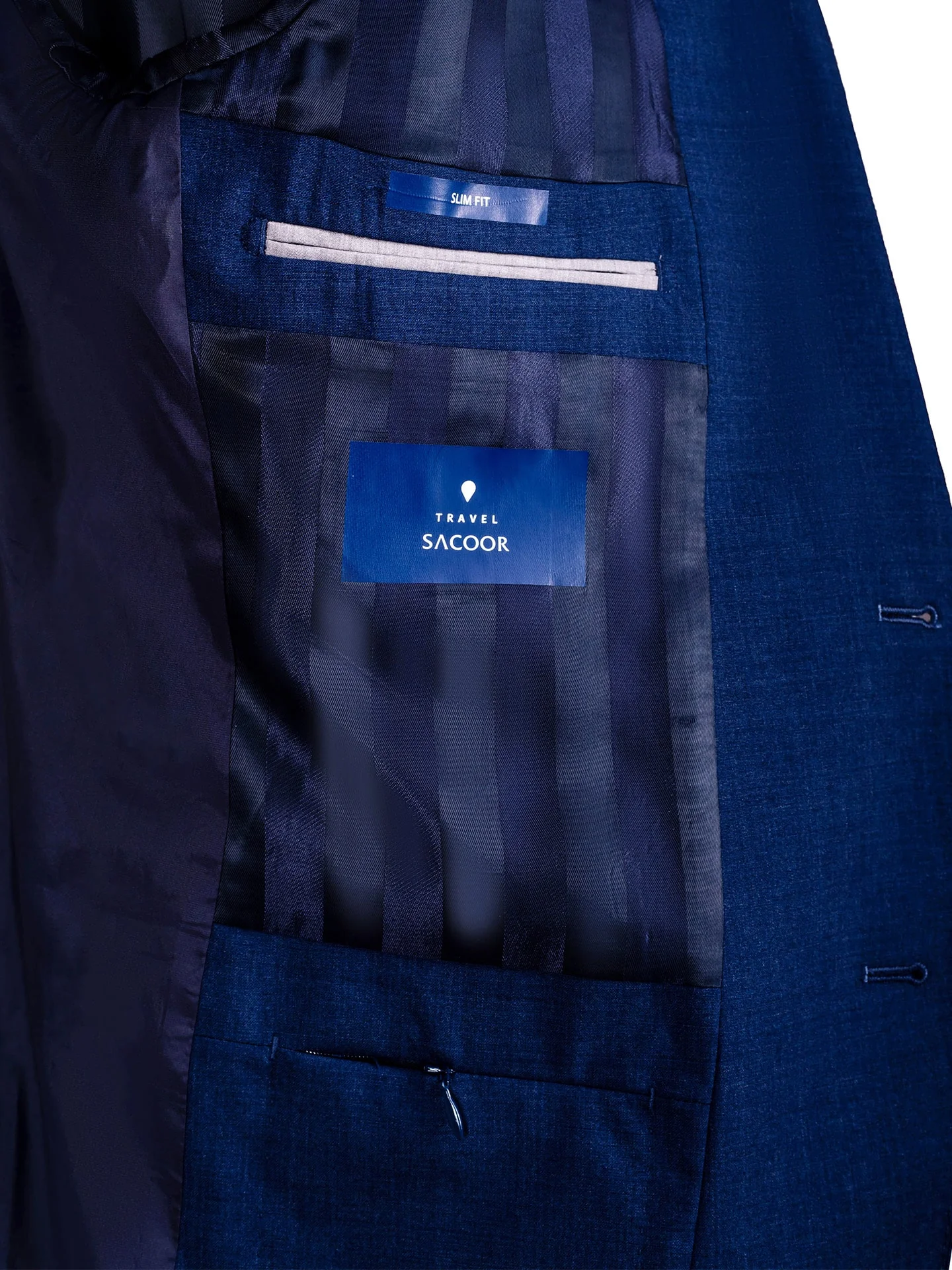 Slim Fit Suit in High-performance Wool - Image 5