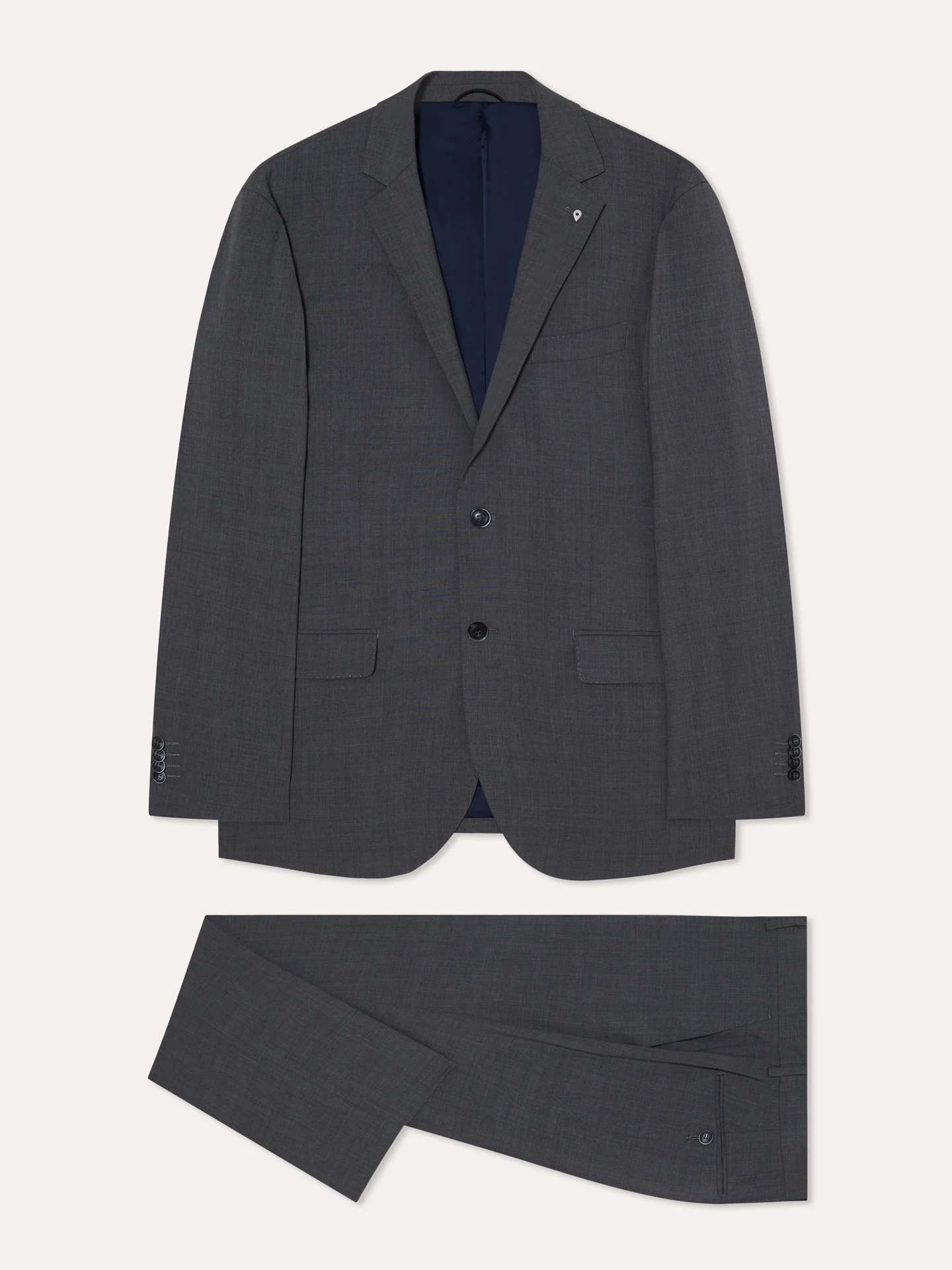 Slim Fit Suit in Performance Wool - Image 5