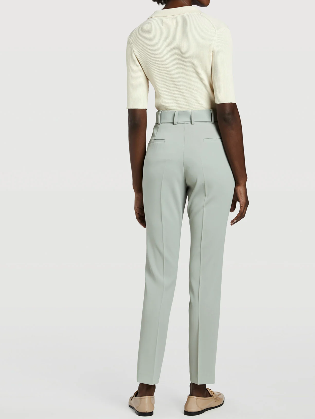 Slim Fit Suit Trousers - Image 3