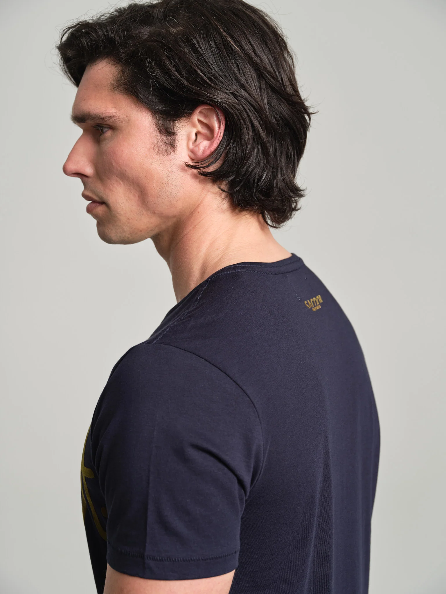 Slim fit t-shirt with printed positive message - Image 4