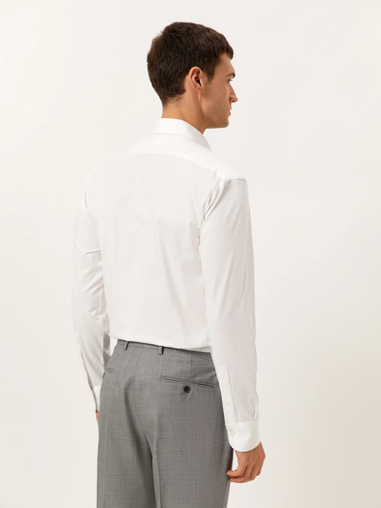 Slim Fit Travel jersey Shirt in Comfort Cotton - Image 3
