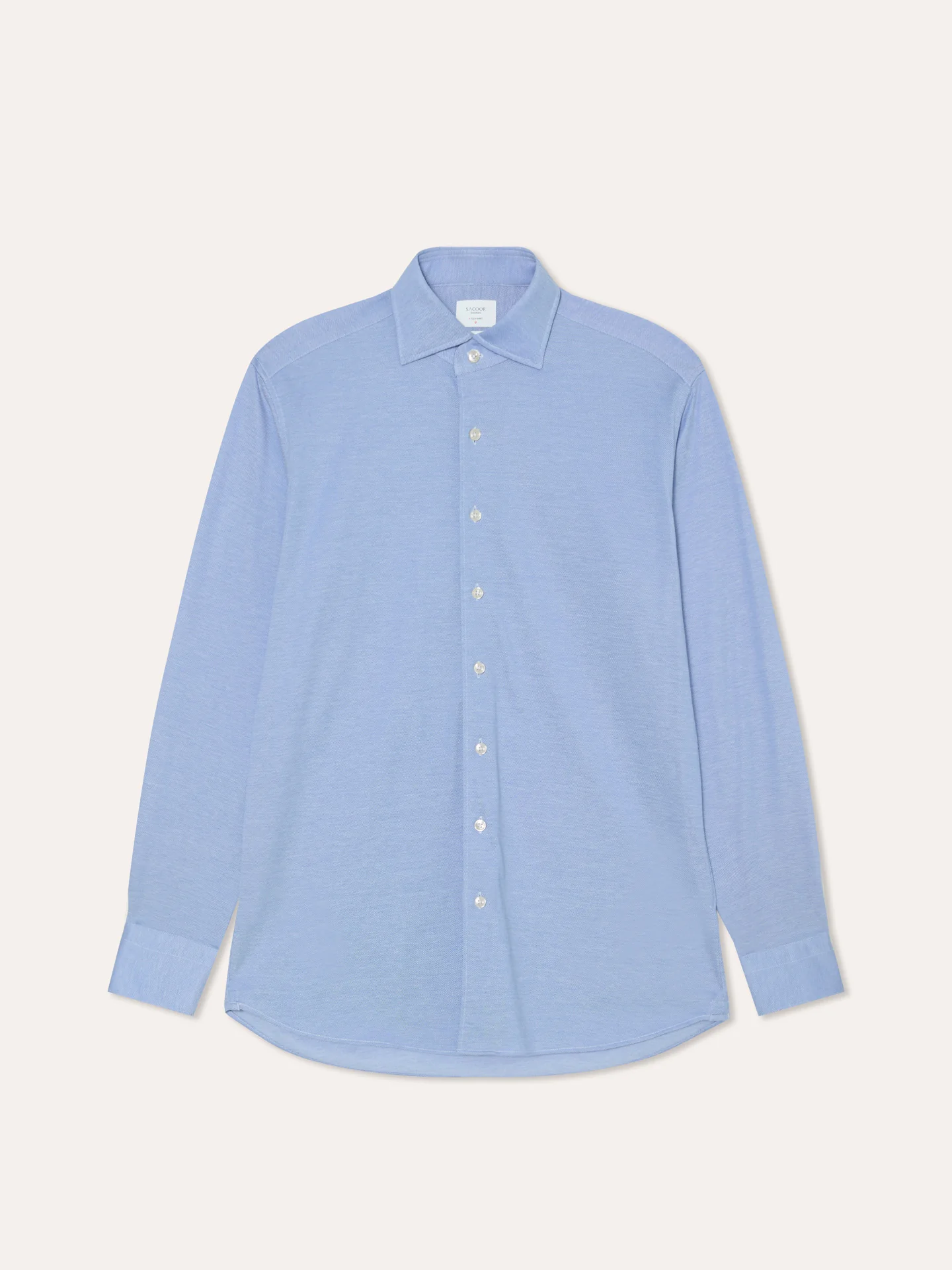 Slim Fit Travel piqué Shirt in Comfort Cotton - Image 4
