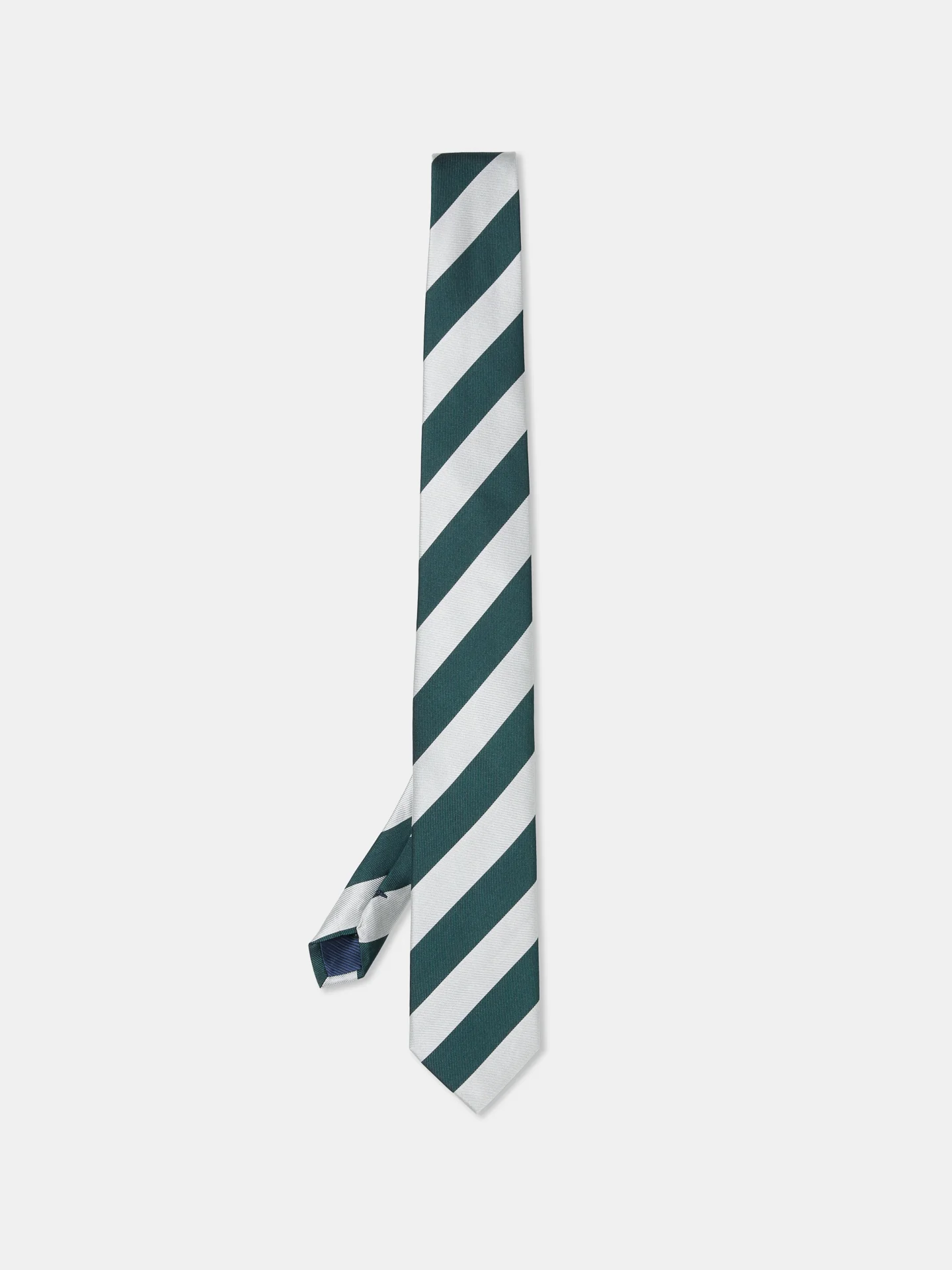 Striped Pattern 100% Silk Tie 7,5cm - Image 7