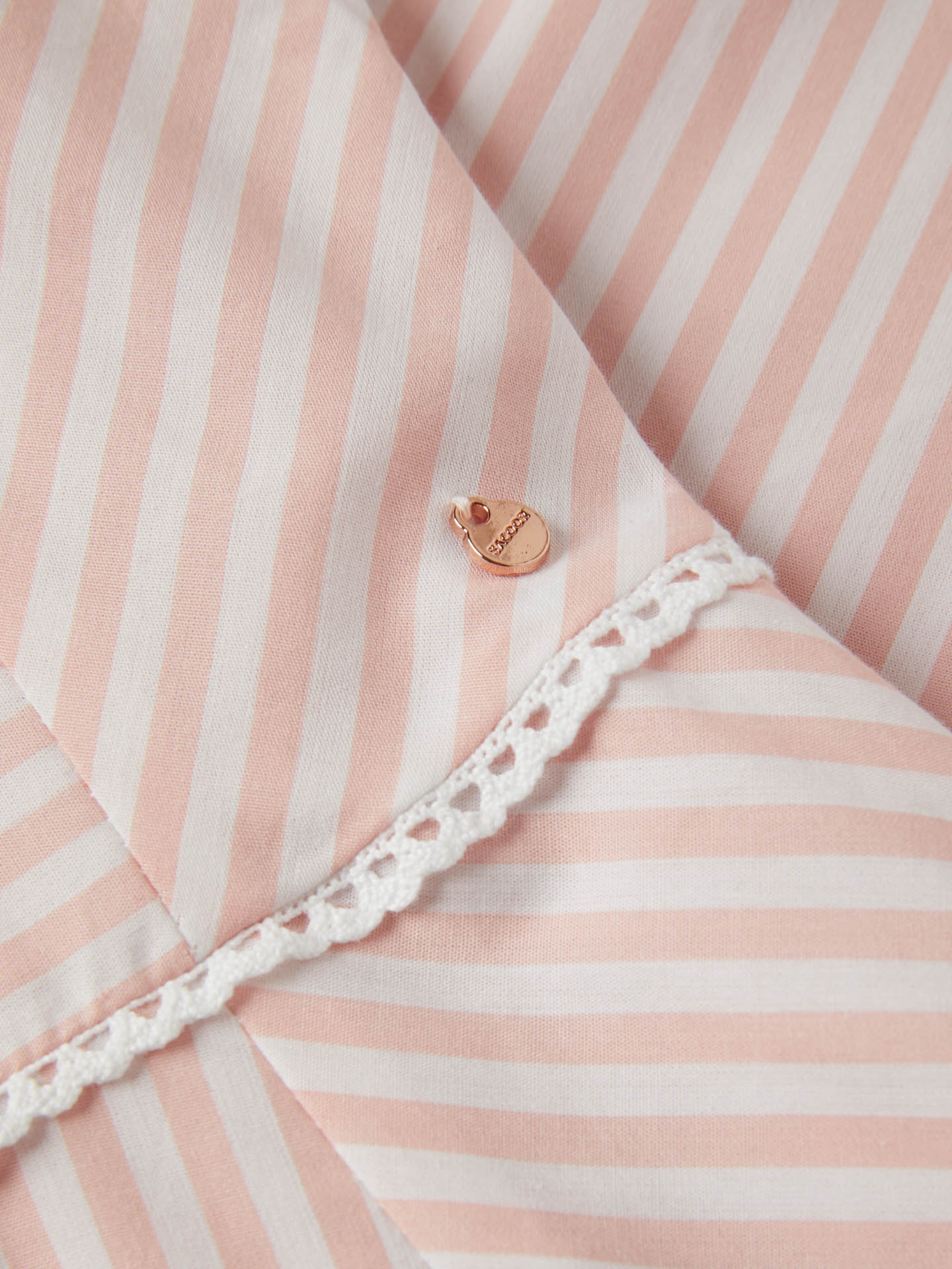 striped Sleeves Dress - Image 4