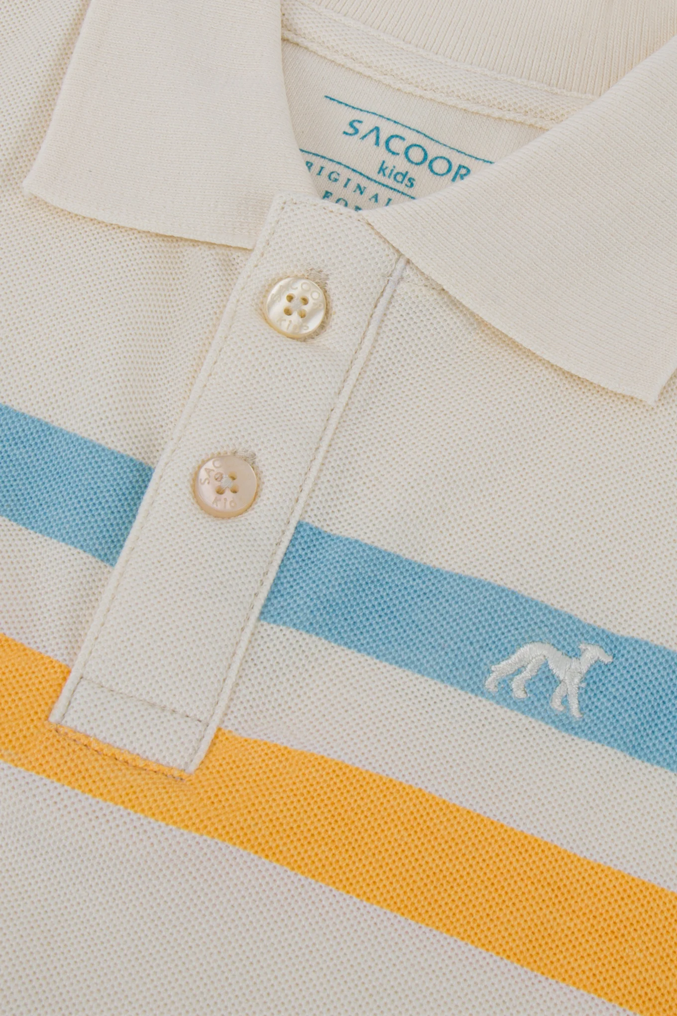 Stripped Polo Shirt - Image 3