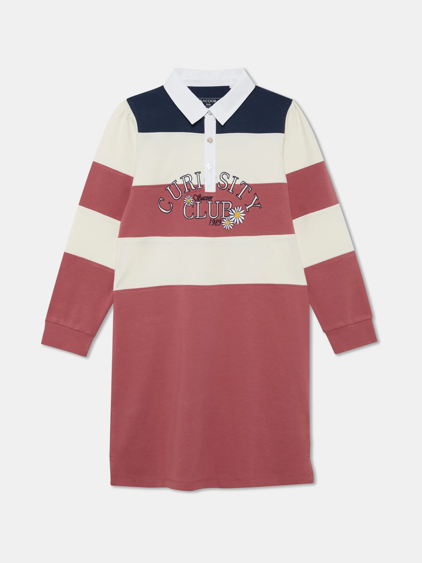 Stripped Rugby Dress - Image 7