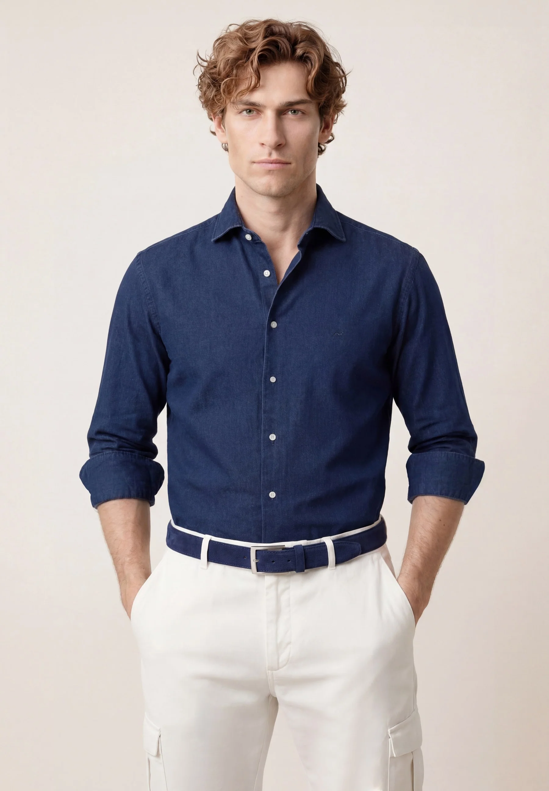 Suede Belt With Personalized Buckle - Image 7