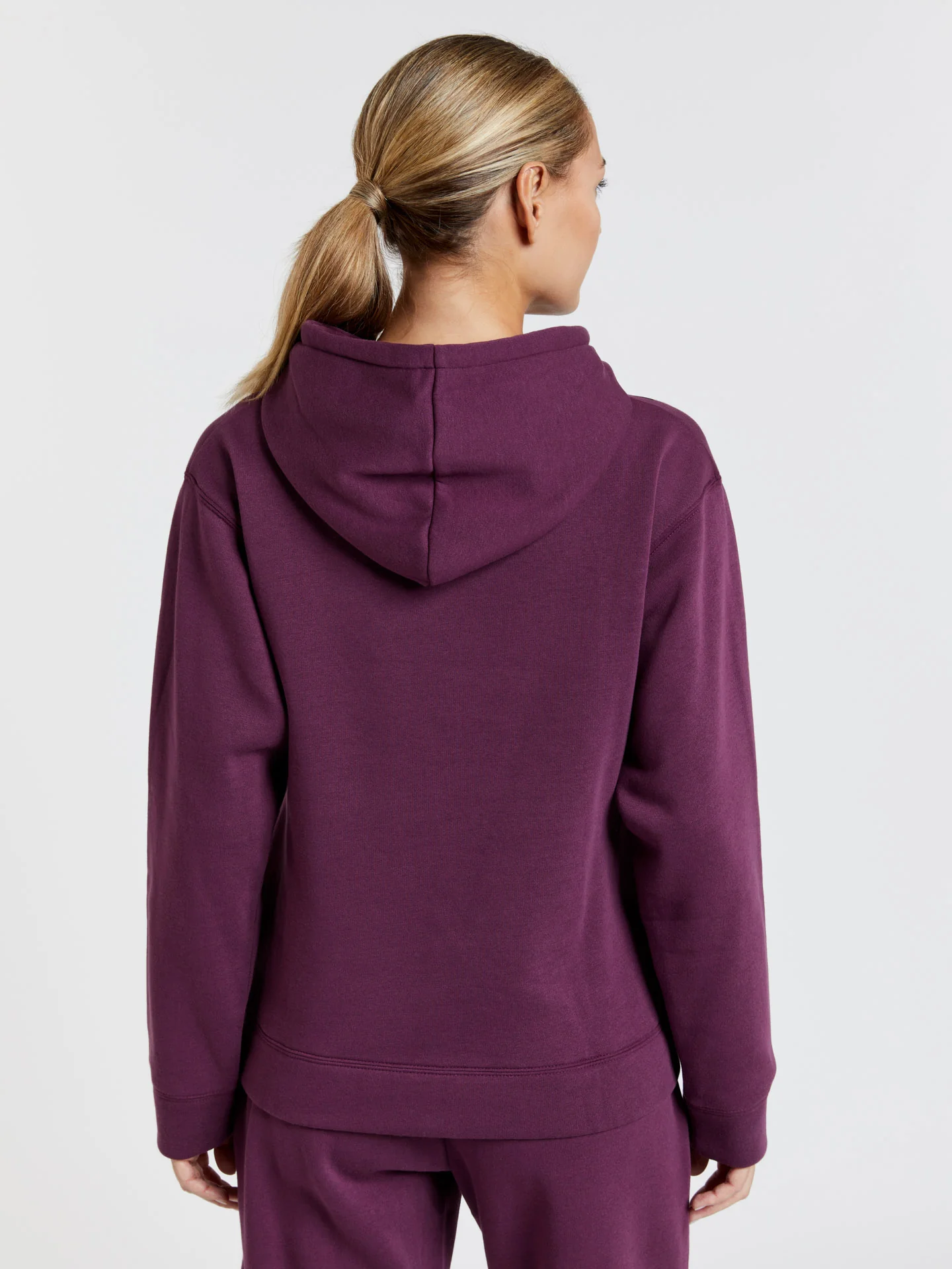 Sweatshirt with hoodie and logo print - Image 6