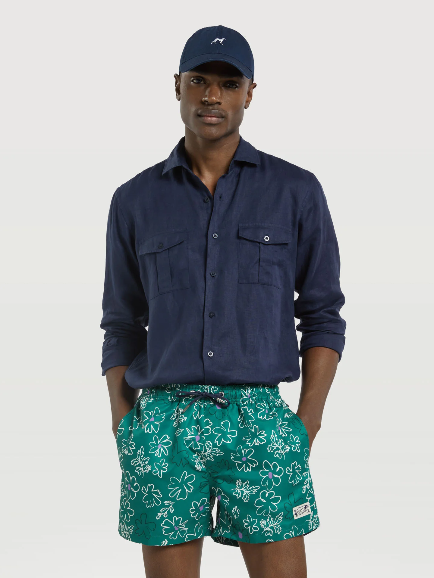 Swim Shorts With 'Flowers' Print - Image 4
