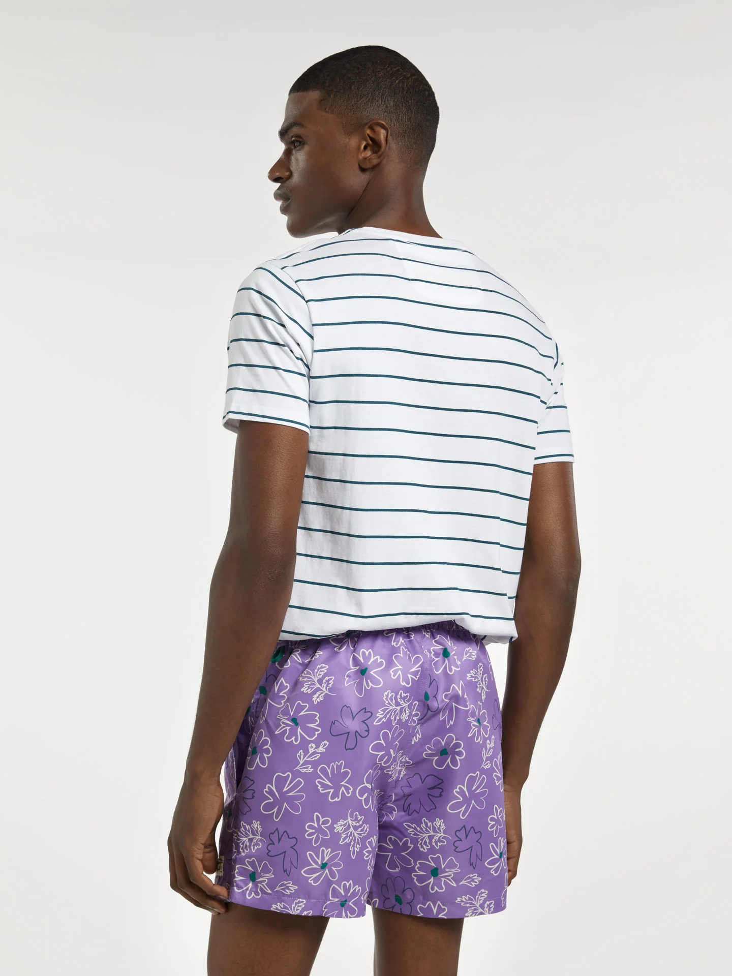 Swim Shorts With 'Flowers' Print - Image 8