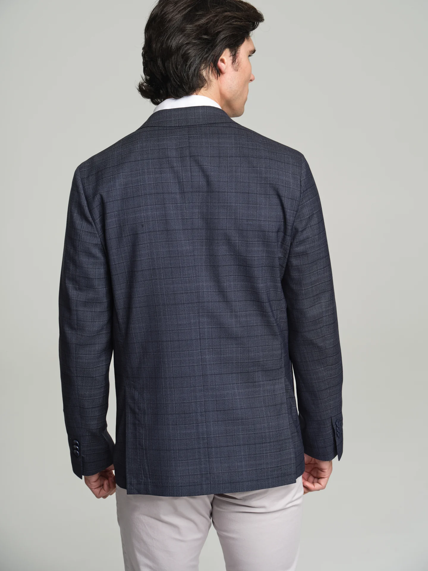 Travel Coolmax plaid blazer - Image 5