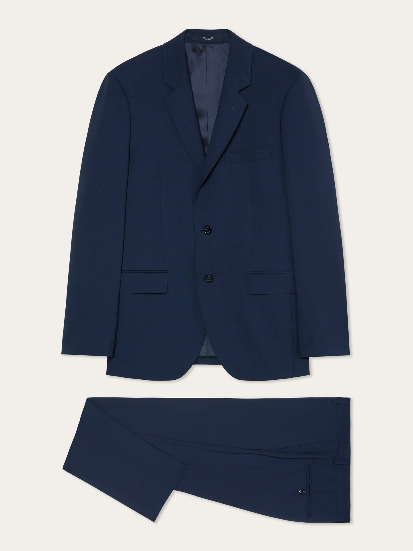 Travel Suit In Premium Italian Super 150’s Wool - Image 5