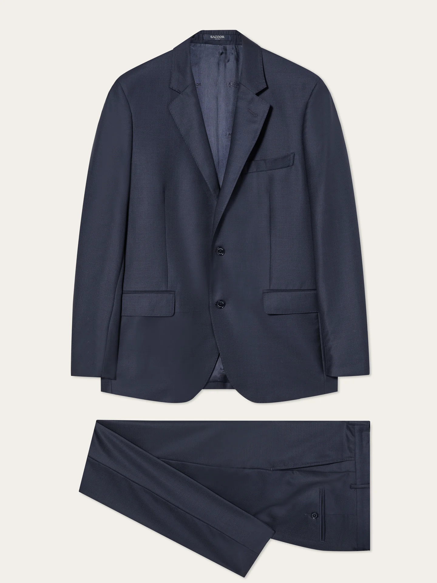 Travel Suit In Premium Italian Superfine Wool - Image 4