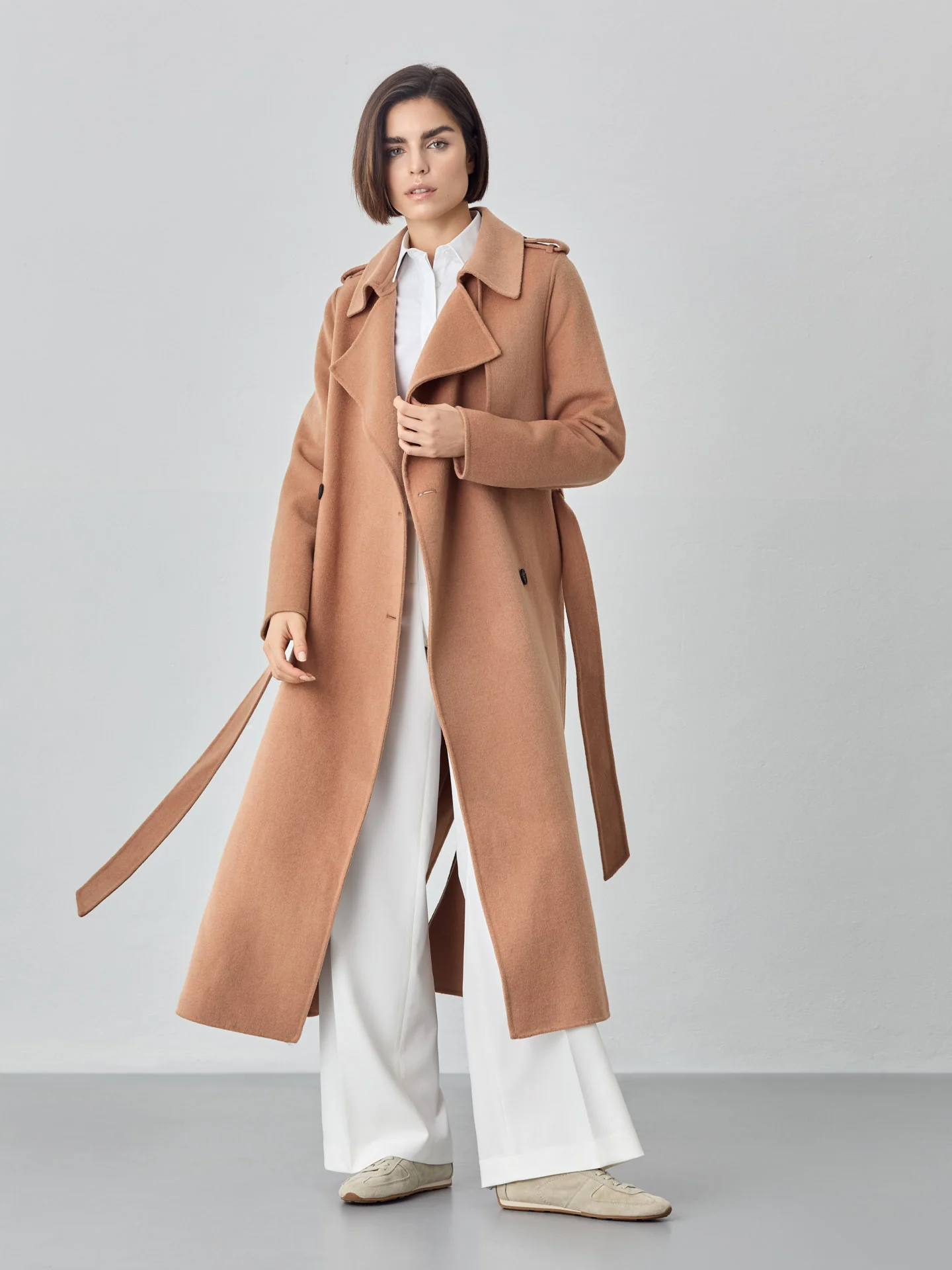 Trench Style Overcoat - Image 2