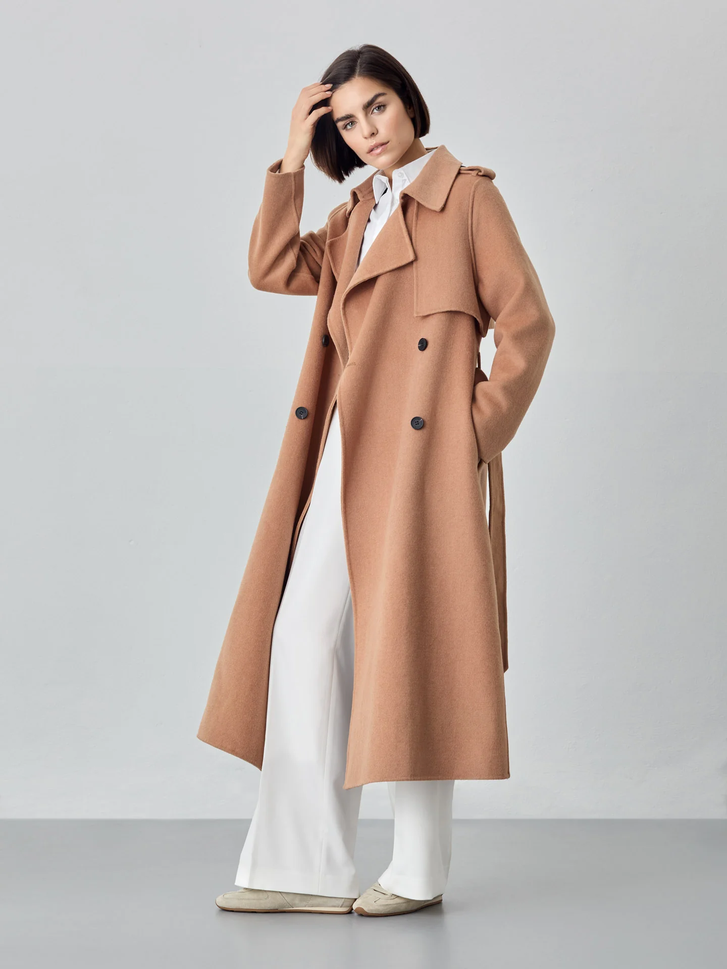 Trench Style Overcoat - Image 3