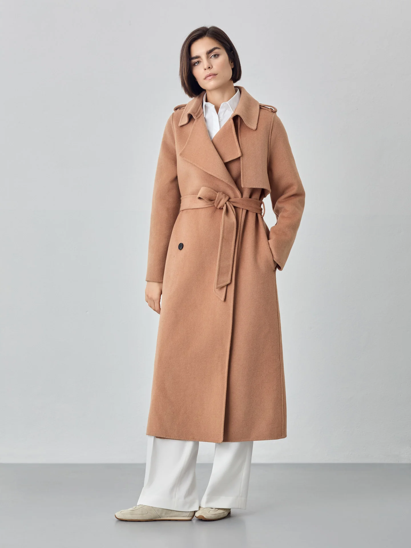 Trench Style Overcoat - Image 5