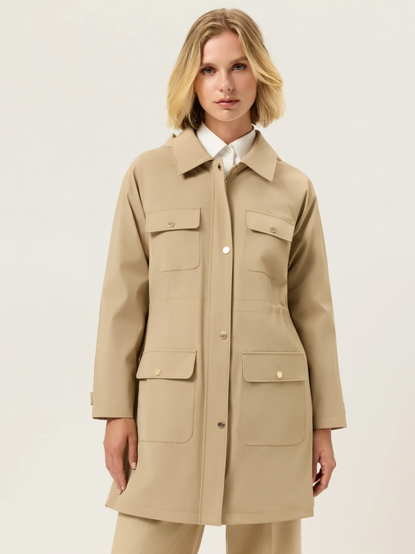 Trench With Removable Hood