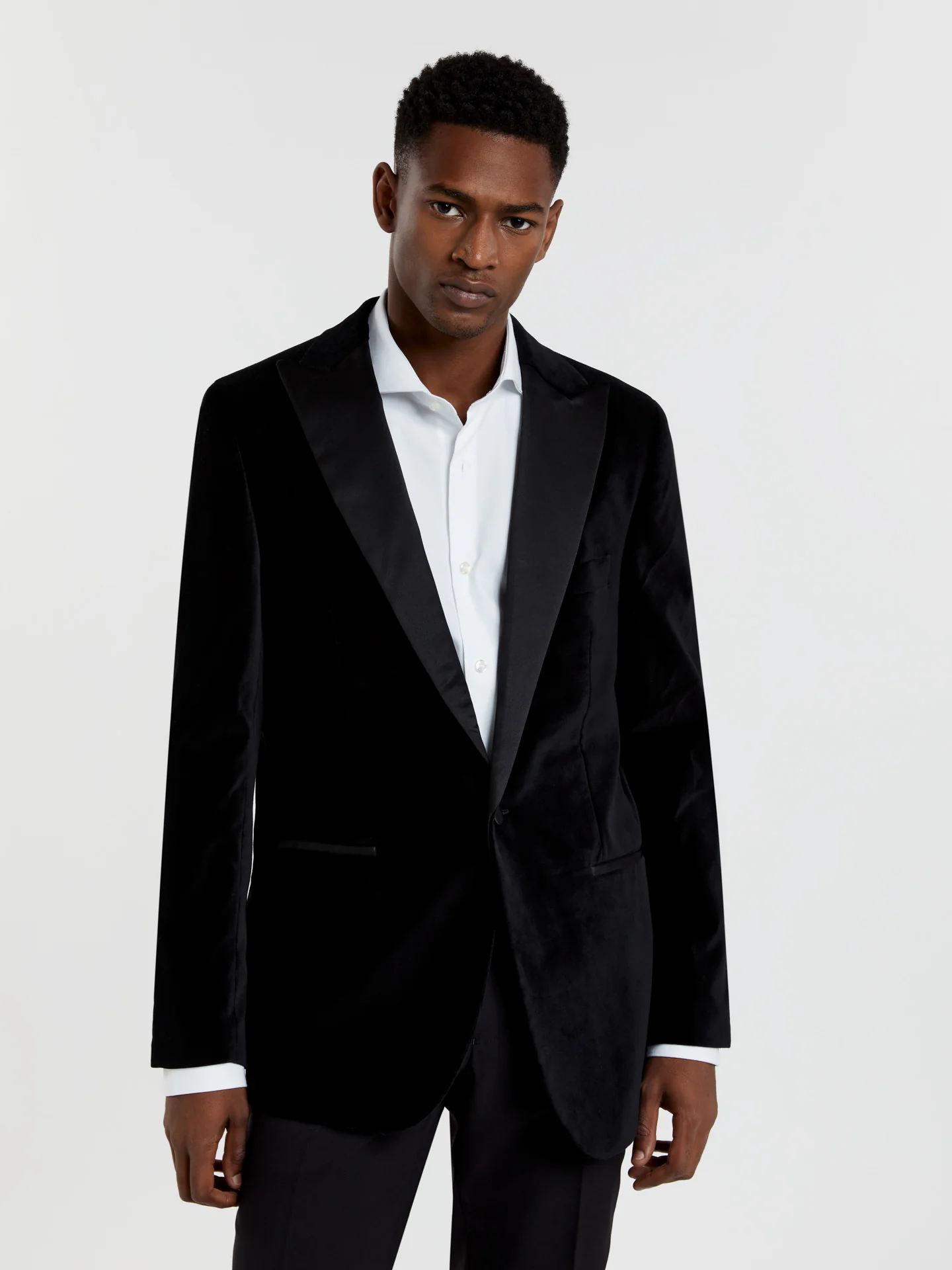 Velvet tuxedo blazer - Image 2