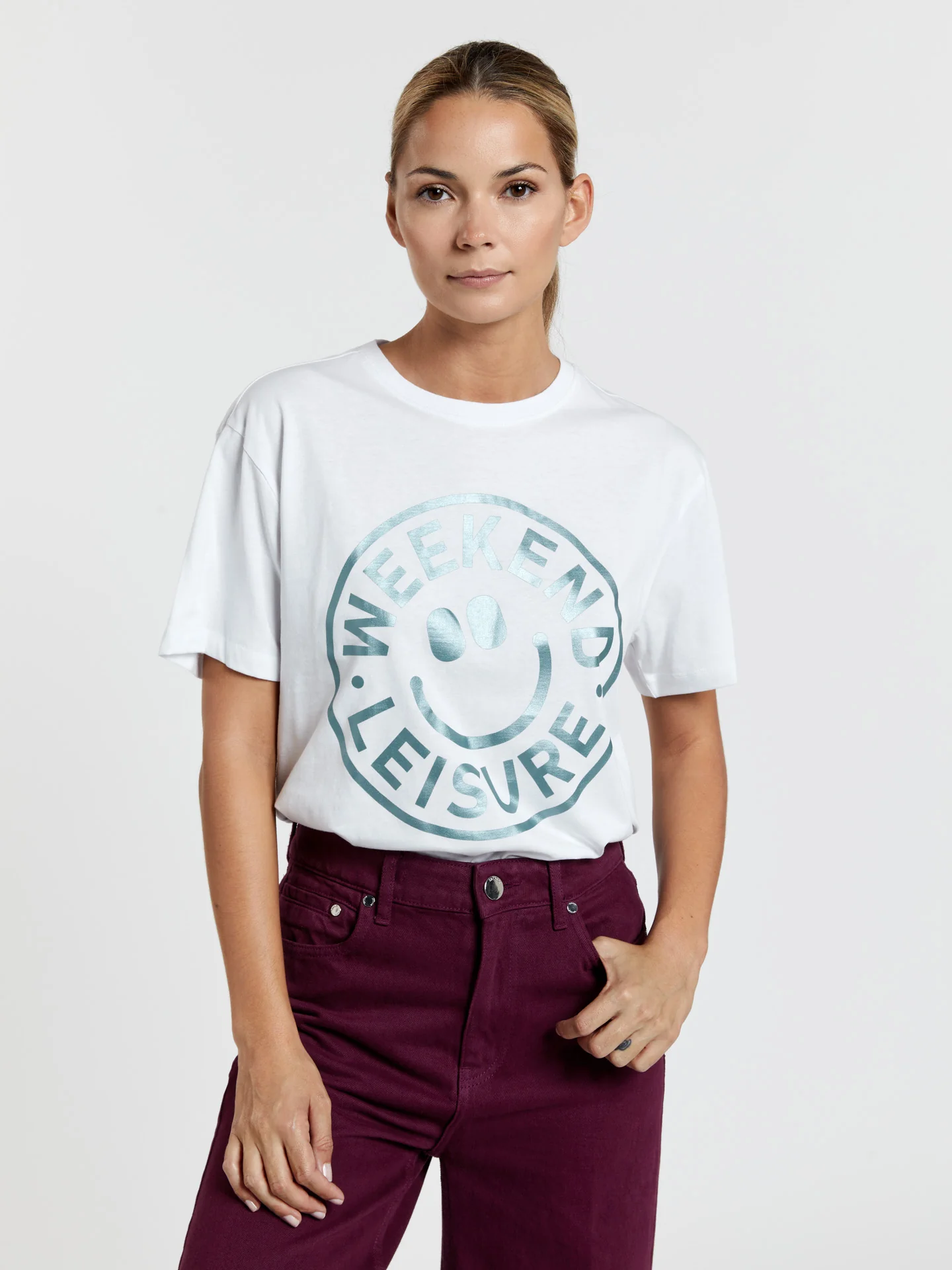 Weekend print t-shirt - Image 8