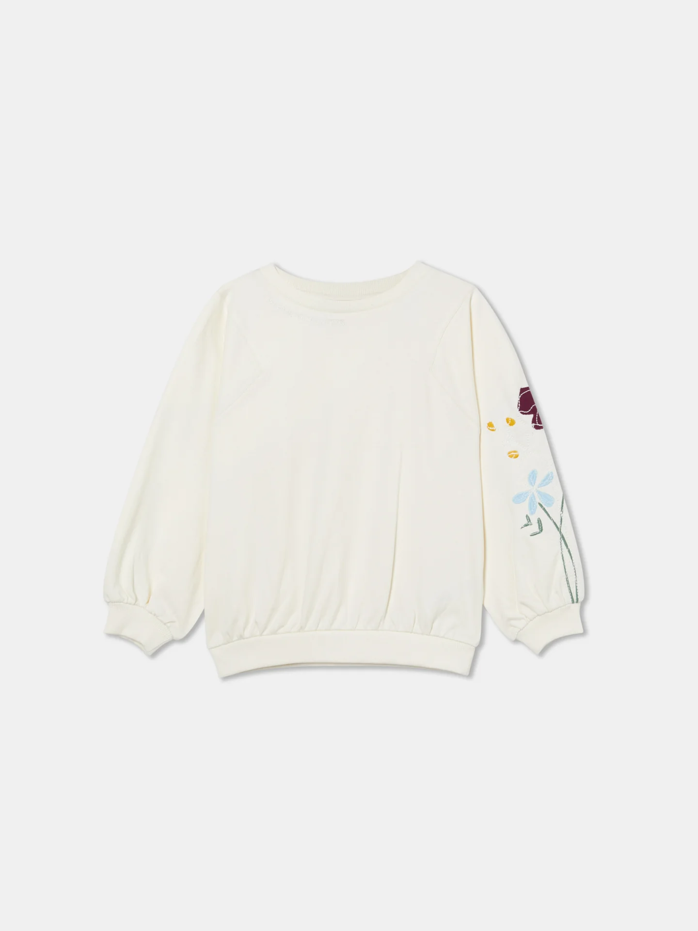Wildflowers Embroidery Sweatshirt