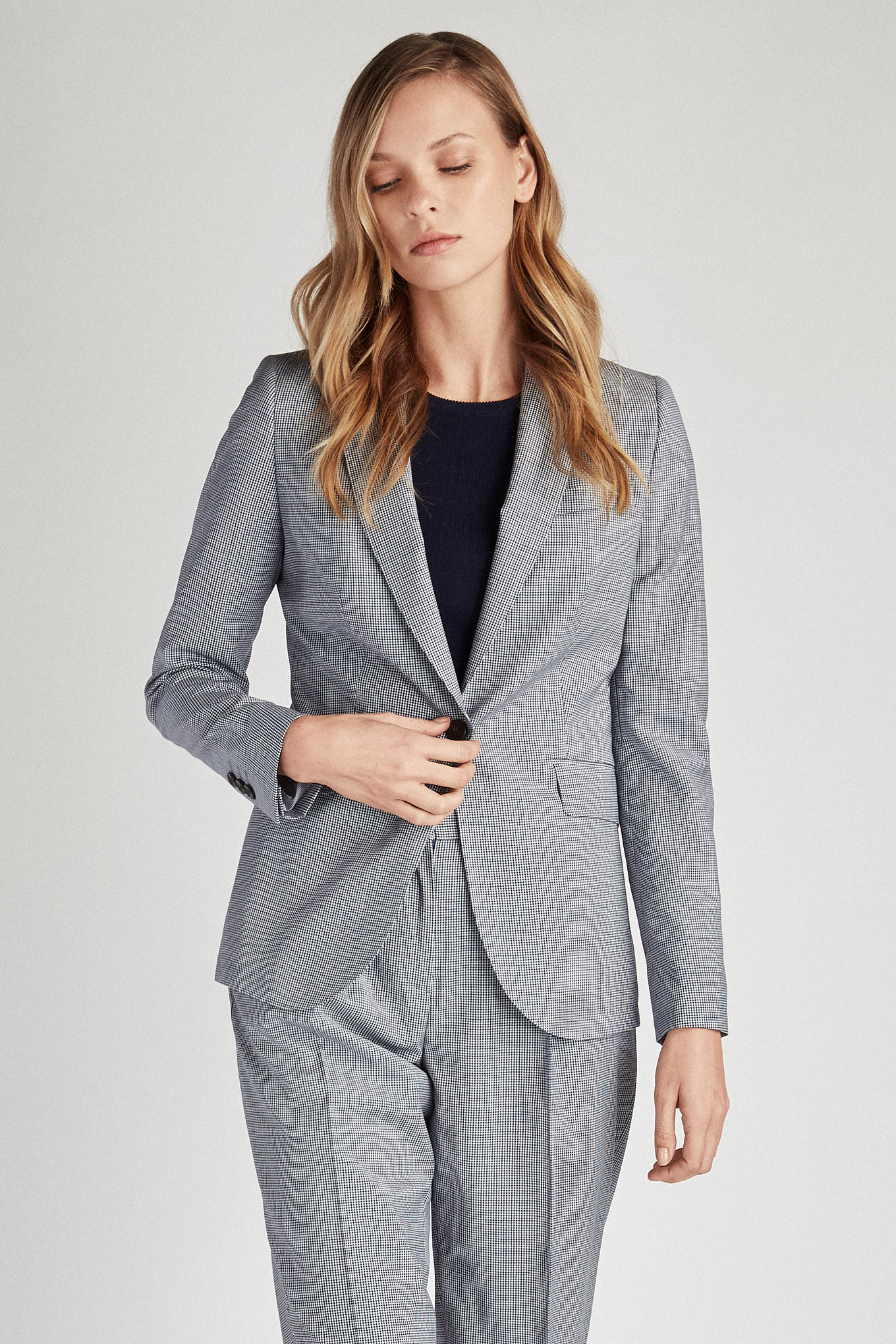 Women's Classic 100% Wool Slim Fit Trousers - Image 5