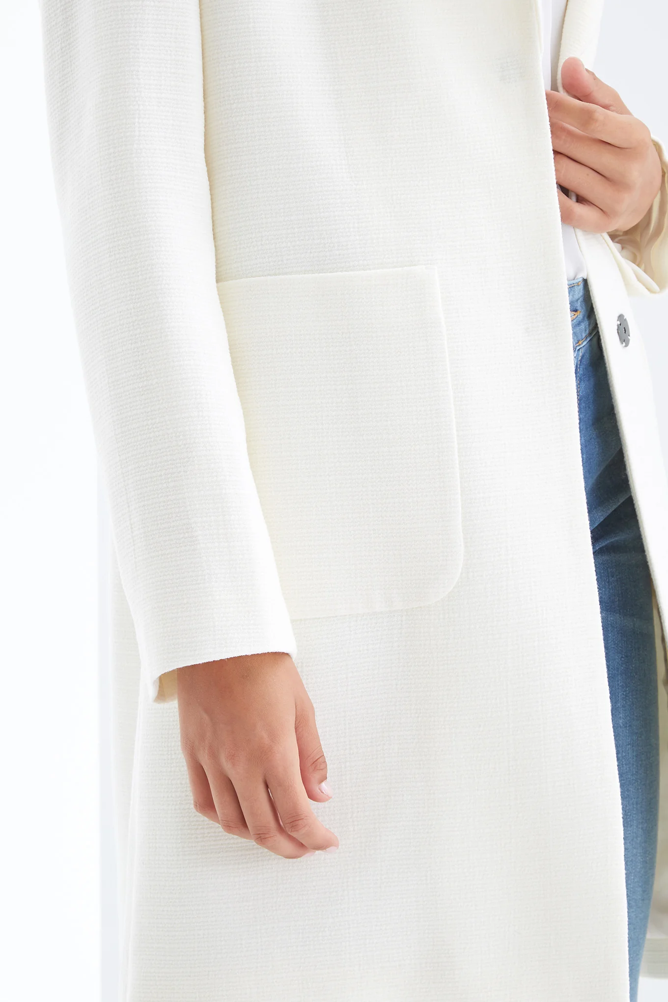 Women's Fur Collar Overcoat - Image 4