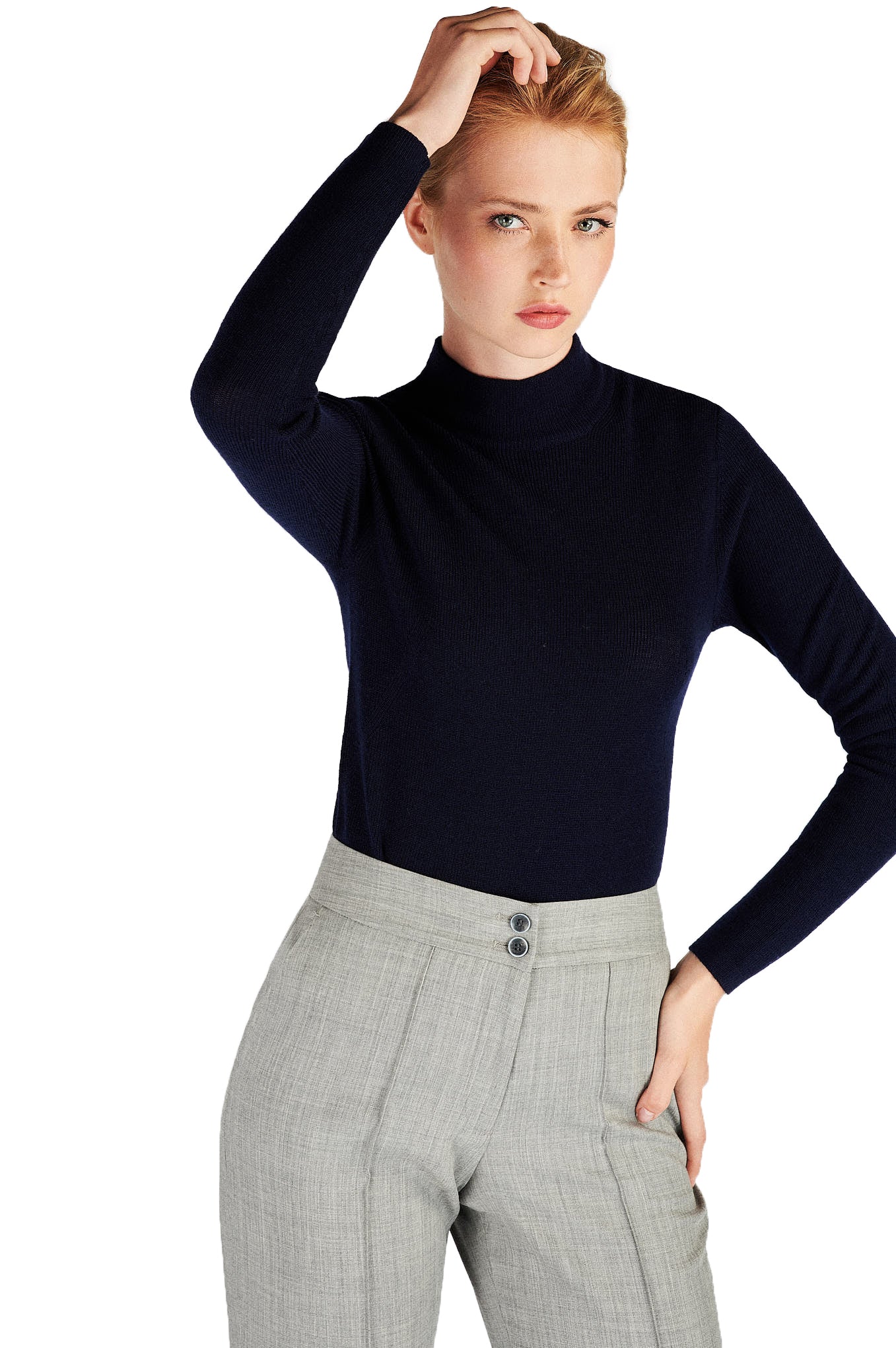Women's Regular Fit Casual Knitted Sweater - Image 9