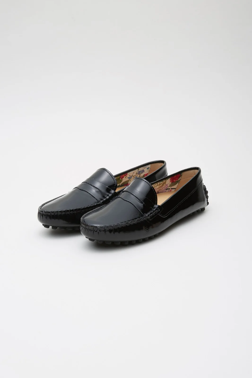 Women's Varnished Leather Drivers