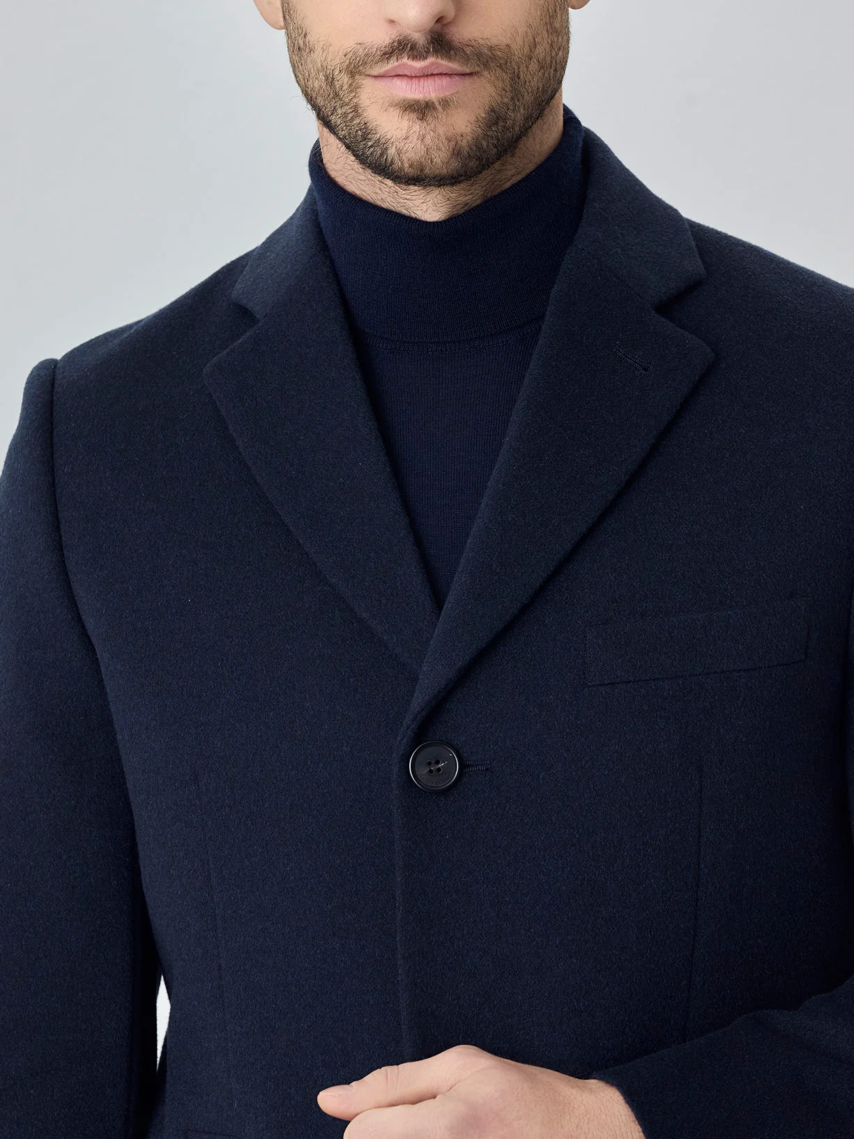 Wool & Cashmere overcoat - Image 3