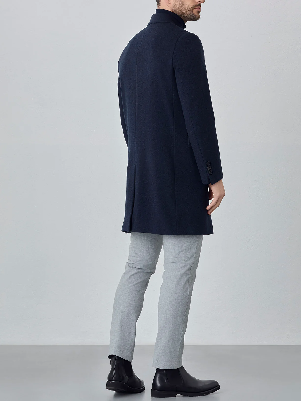 Wool & Cashmere overcoat - Image 4
