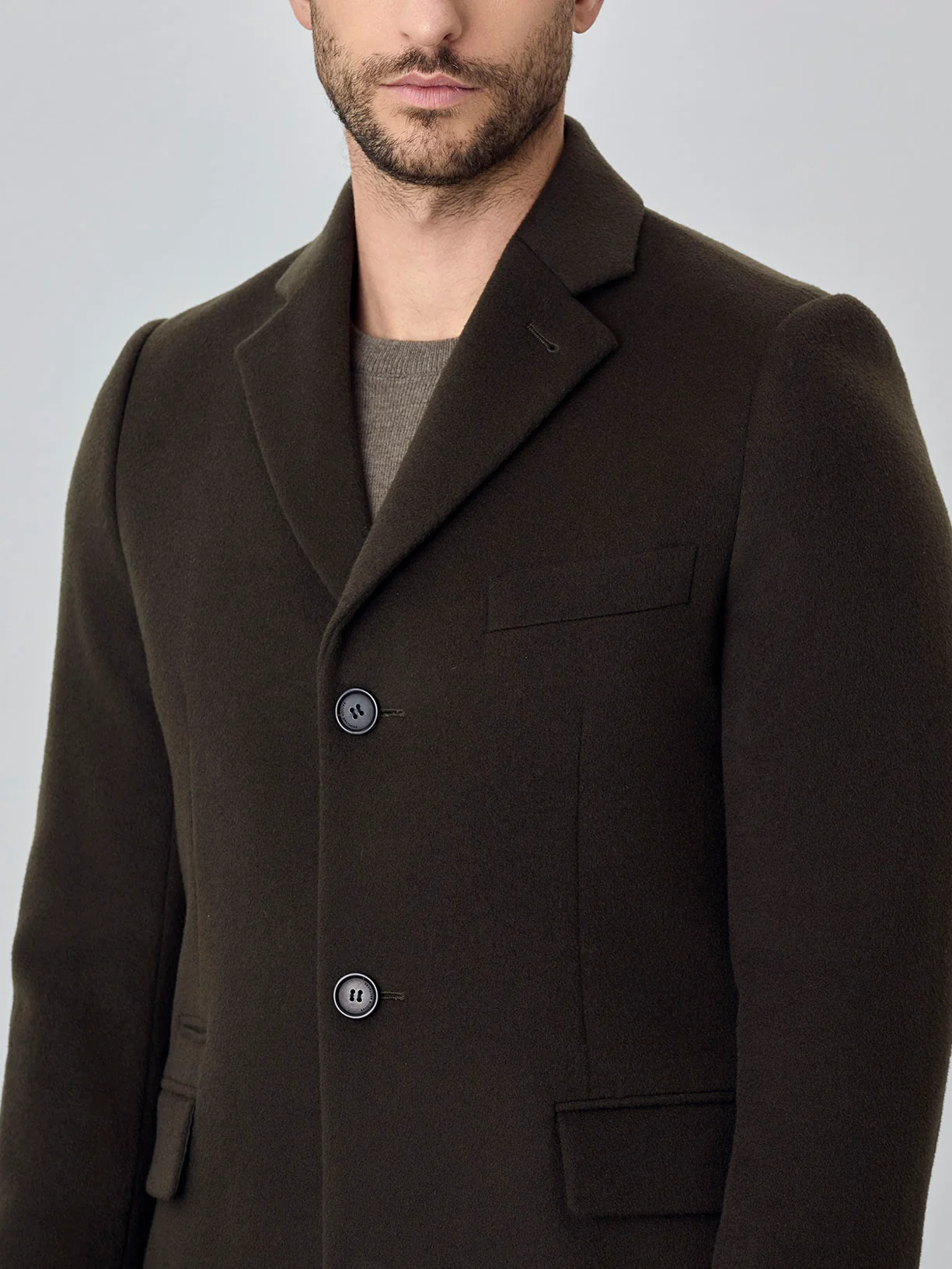 Wool & Cashmere overcoat - Image 8